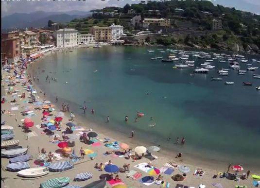 Sestri Levante Seaside Resort Beach Weather Cam Liguria Italy