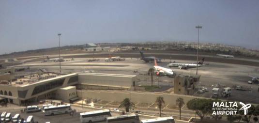 Malta International Airport Weather Web Cam Island of Malta