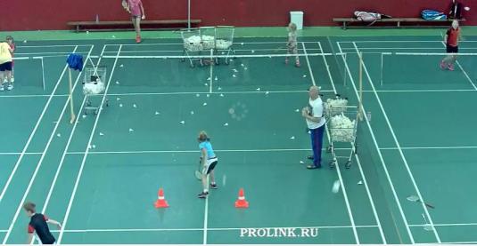 Khimki Badminton Club Courts Streaming Web cam North Moscow
