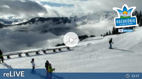 Dienten am Hochkönig Live Skiing Panorama Weather Webcam Austria