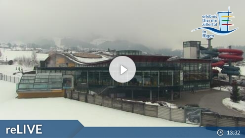 Fugen Skiing Resort Live Fugen Ski Slopes Weather Panorama Web Cam Tyrol Austria