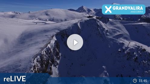 Grandvalira Ski Resort Skiing Weather Panorama Web Cam Andorra