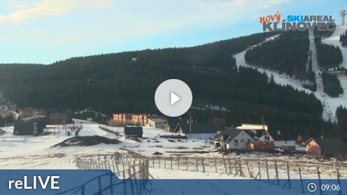 Klínovec Skiing Resort Ski snow weather web cam Czech Republic
