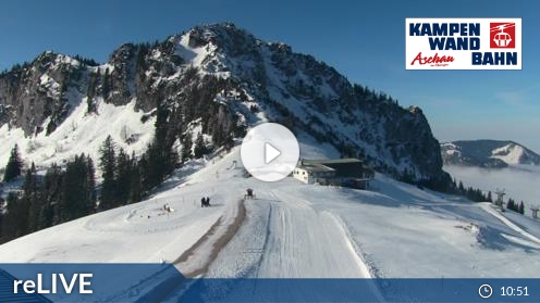 Aschau im Chiemgau Ski Resort Kampenwand Ski Slopes Weather Cam Bavaria Germany