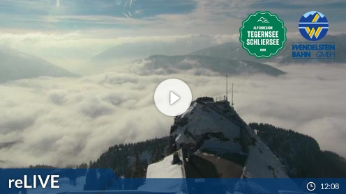 Bayrischzell Skiing Resort Wendelstein Ski Slopes Weather Webcam Bavaria Germany