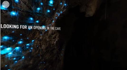 Waitomo Glowworm Caves VR 360 Panorama You Tube 4K Video Cam