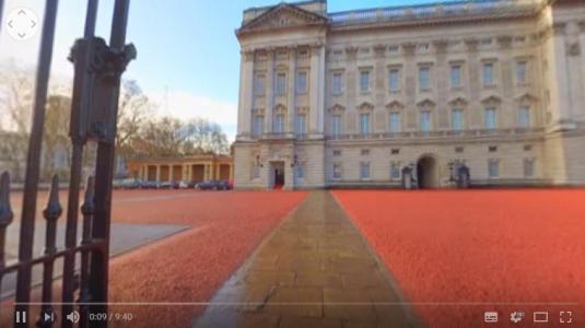 Buckingham Palace Live VR 360 Panorama Camera Tour Buckingham Palace London