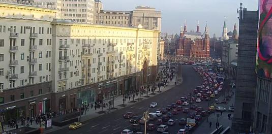 Live Moscow City Centre Traffic Weather Web Cam Moscow Russia