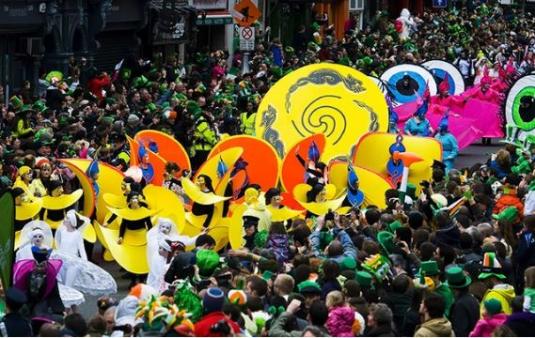 Live Dublin St Patricks Day Parade Facebook Live Broadcast Dublin Ireland