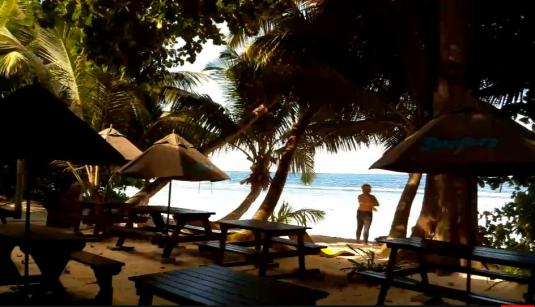 Island of Mahe Live Anse Parnel beach weather web cam Mahe Island Seychelles