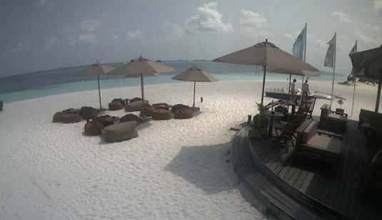 Kuredu Island Holiday Resort beach weather web cam Maldives