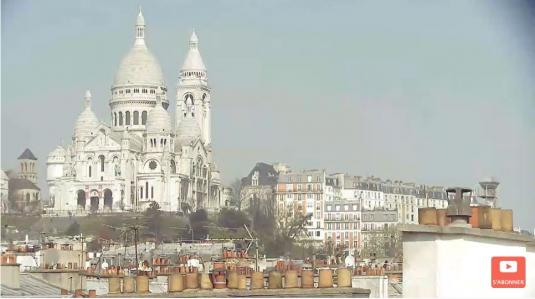 Sacré-Cœur Basilica Streaming Webcam Paris France