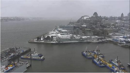 Port of Quebec Live Streaming Weather Webcam Quebec City Quebec