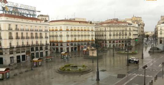 Puerta del Sol Tio Pepe Webcam Madrid City Centre Madrid Spain
