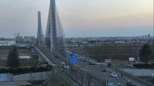 Obihiro City Live Tokachi Ohashi Bridge Traffic Weather Web Cam Hokkaido Japan.