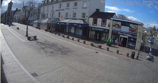 Keswick Town Market Square People Watching Cam Keswick Cumbria