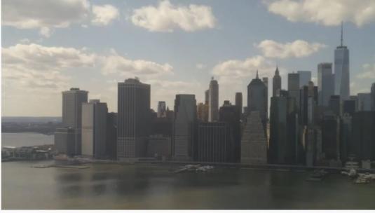 Lower Manhattan Skyscapers Skyline Weather Cam City of New York