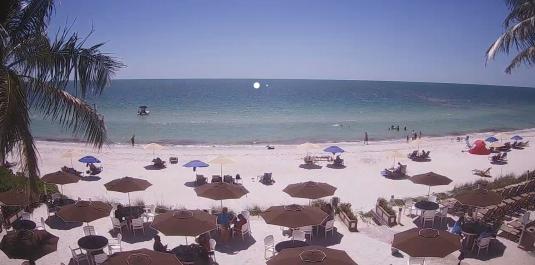 Vanderbilt Beach Resort beach weather web cam City of Naples Florida