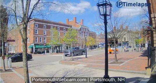 Portsmouth City Live Downtown Traffic Weather Webcam New Hampshire