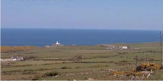 Strumble Head Lighthouse Live Weather Webcam Northern Pembrokeshire Wales