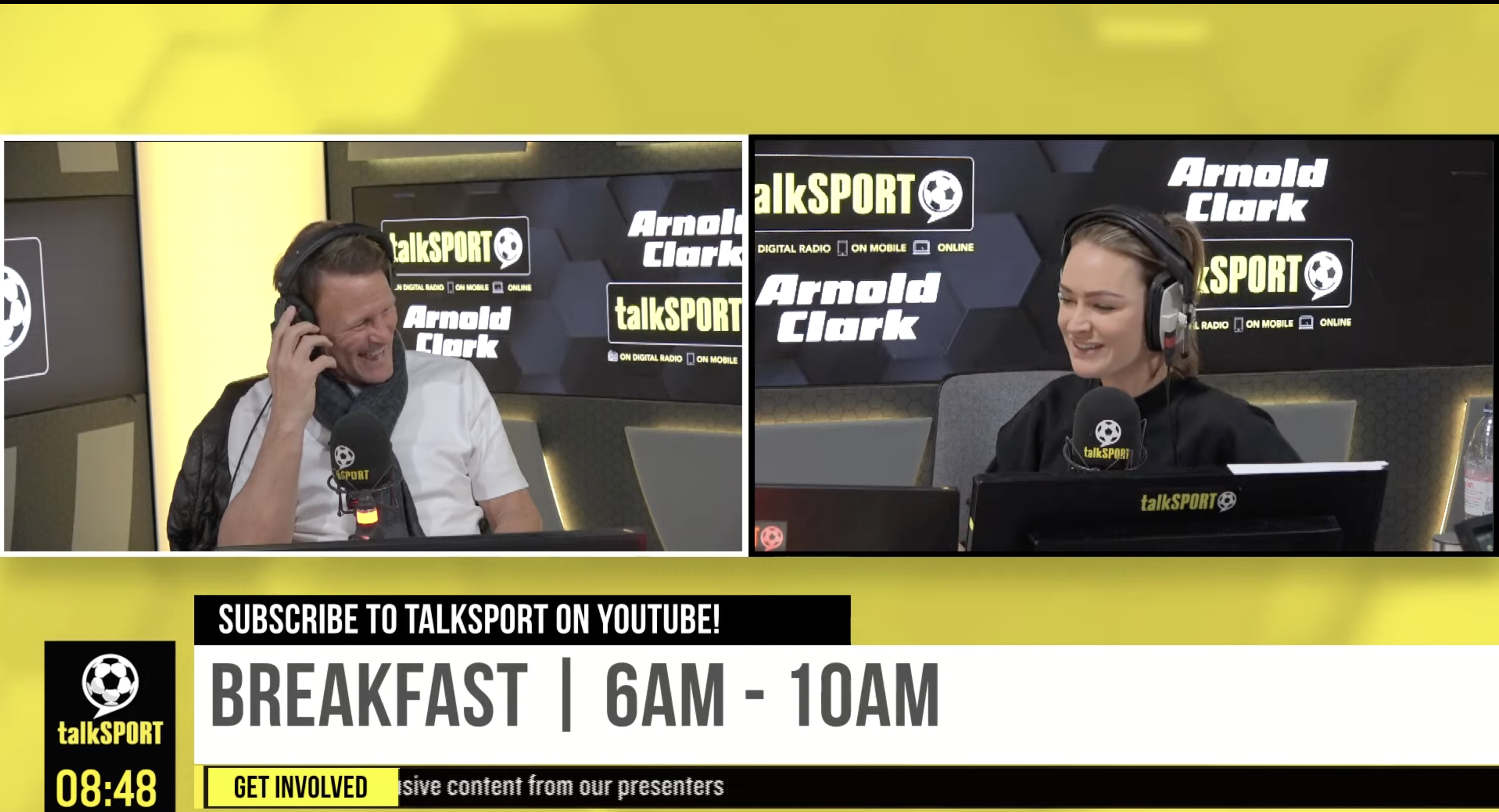 Live Streaming TalkSPORT – Reaction and goals from Arsenal’s 3-2 win over Man Utd