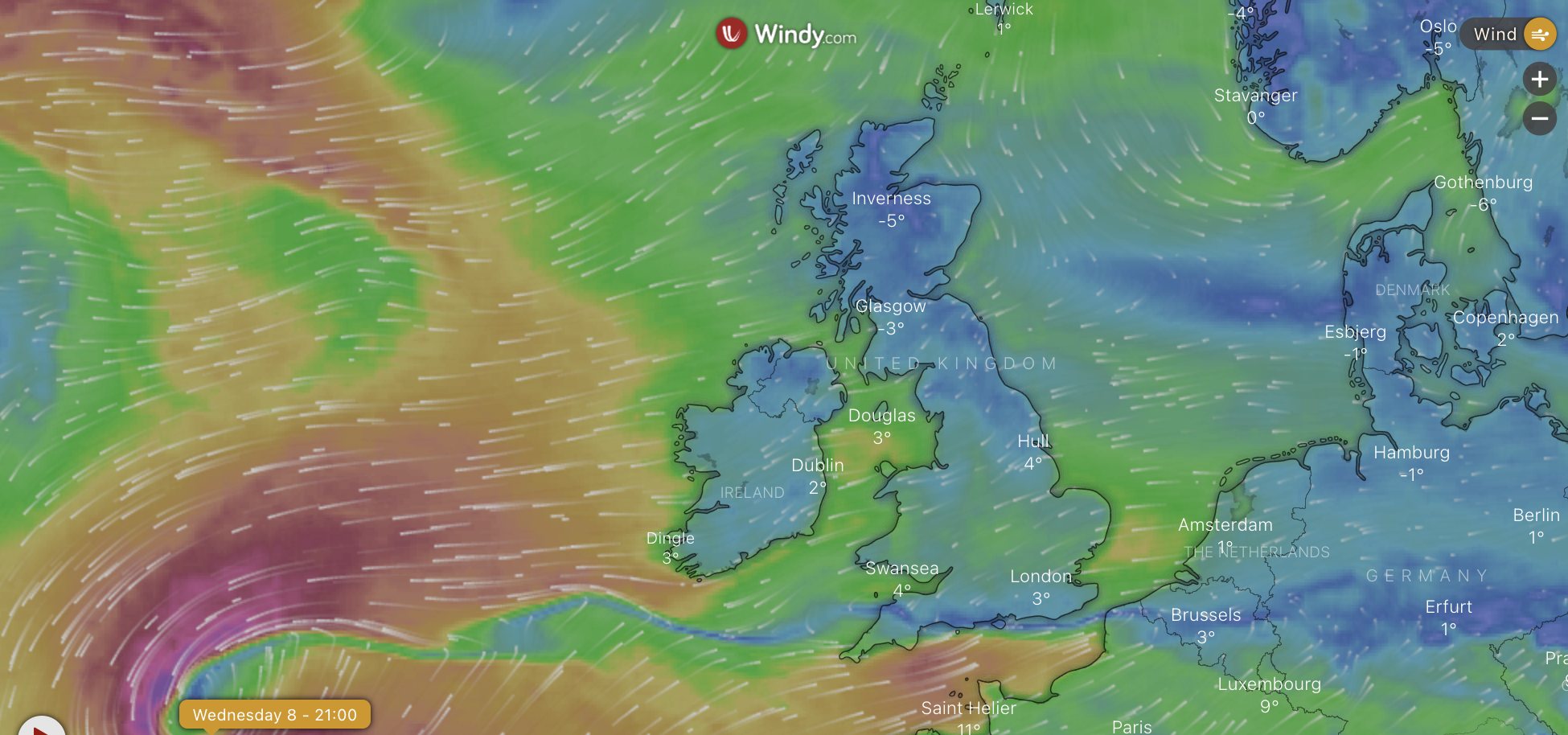 Live UK Weather Map: Weather warnings issued in the UK for Arctic air and snow