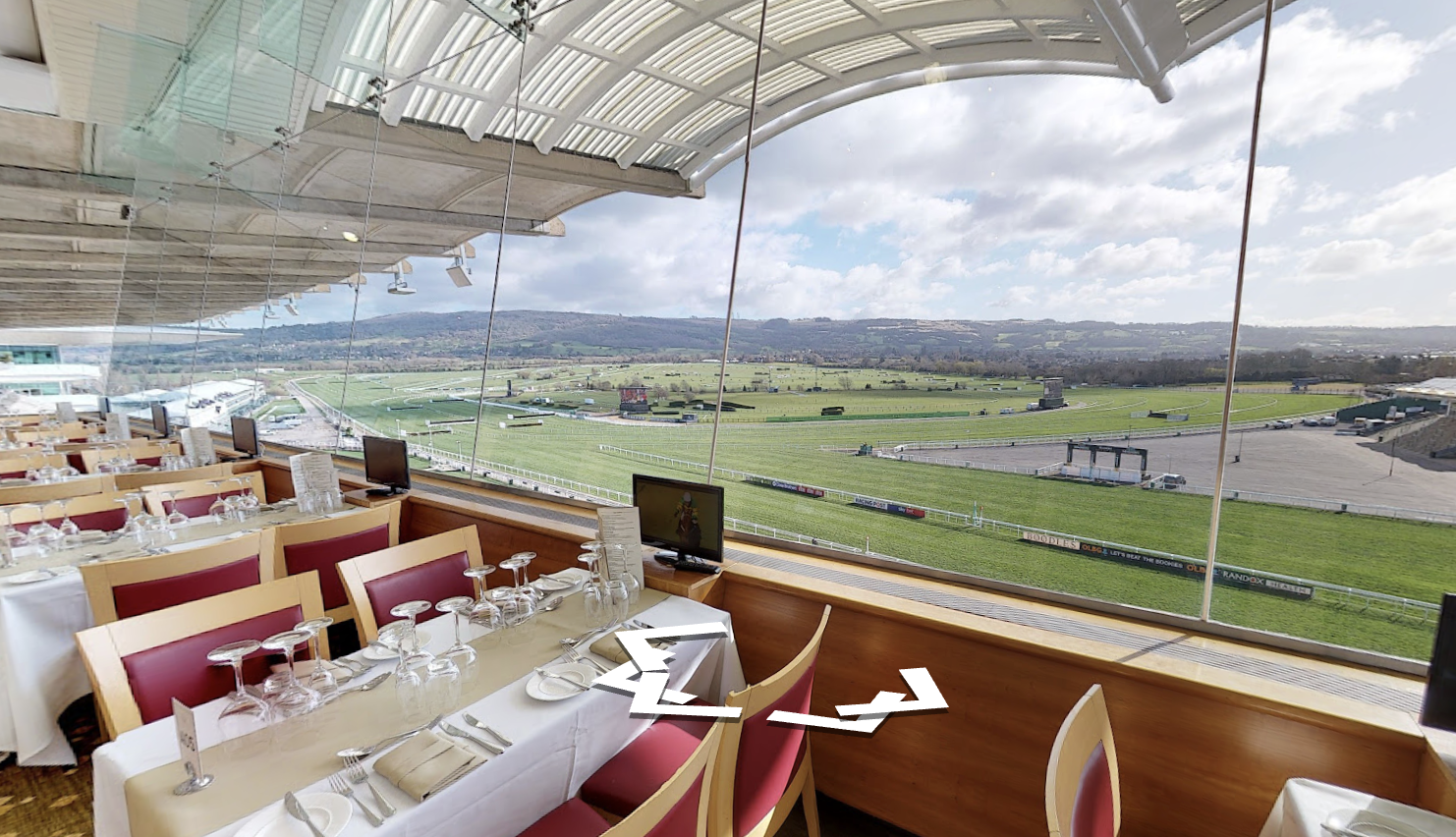 Cheltenham Festival 2023: Cheltenham Race Course 360 degree camera views